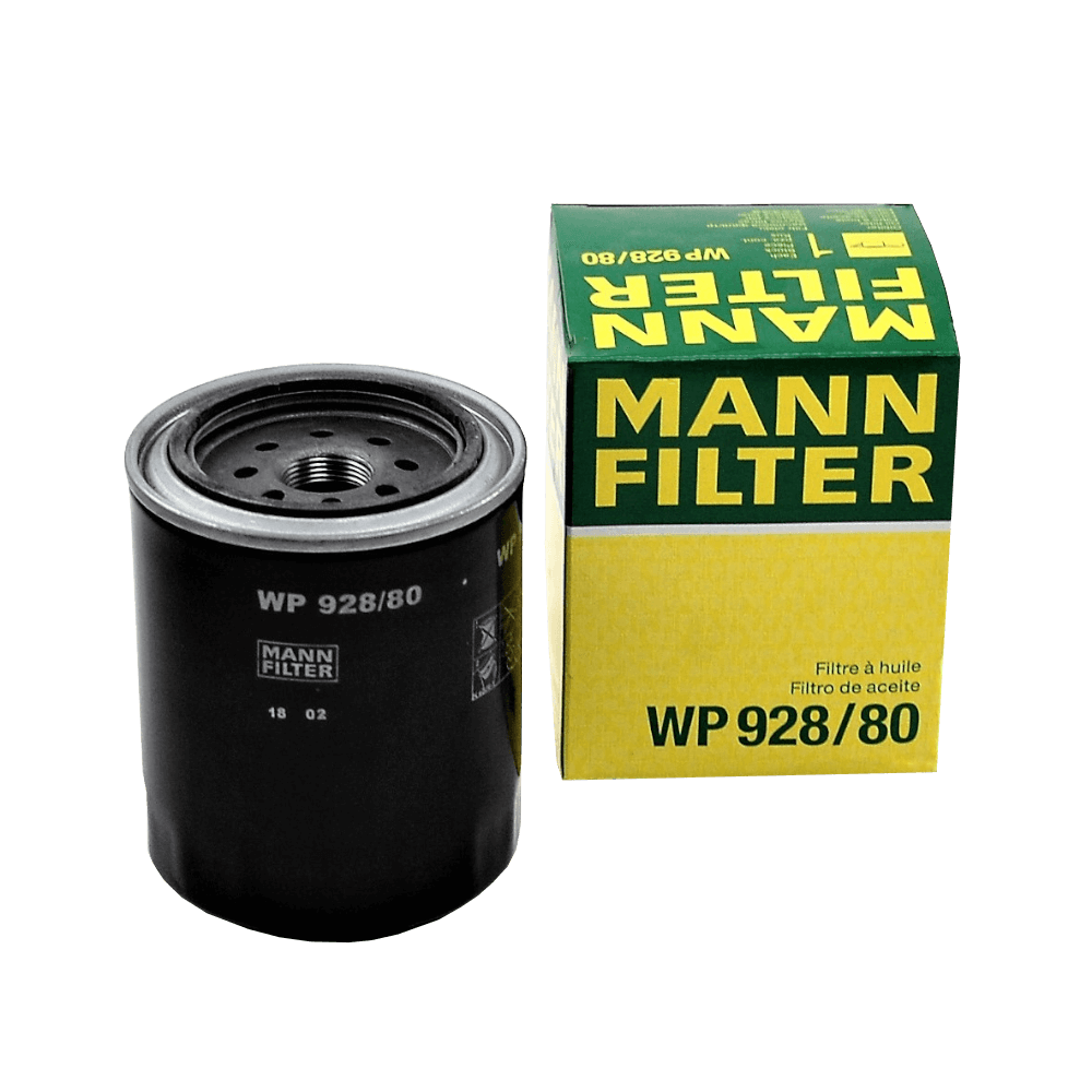 Mann-Filter (WP 928/80) Ölfilter für Toyota VW Mazda