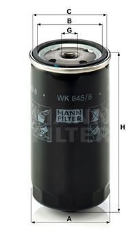 Kraftstofffilter WK 940/37 X MANN-FILTER