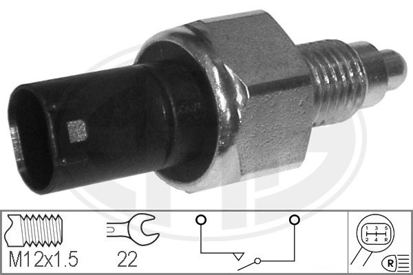 Rückfahrleuchte für MERCEDES A-KLASSE FEBI Schalter W168 W245 ,B-KLASSE