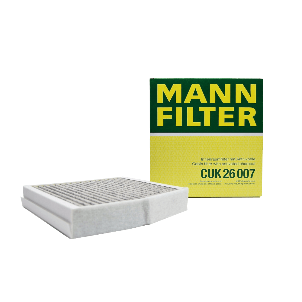 MANN-FILTER Innenraumfilter Pollenfilter mit Aktivkohle CUK 26 007 Mercedes-Benz